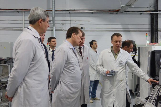 Заместитель Минэкономразвития осмотрел производство в Казани