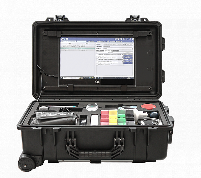 Мобильный комплекс ICLMed (телемедицинский)