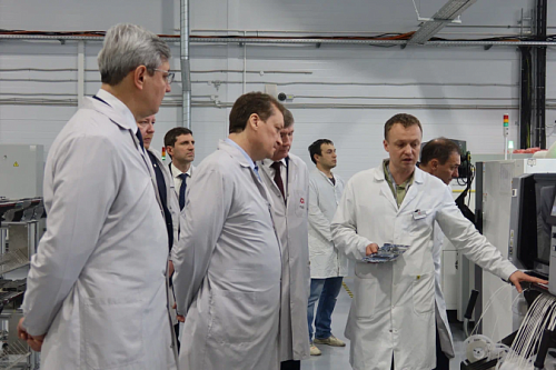 Заместитель Минэкономразвития осмотрел производство в Казани